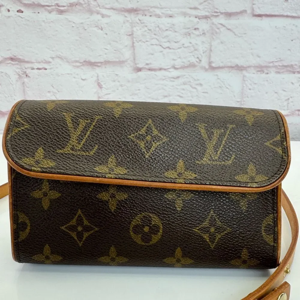Louis Vuitton Monogram Canvas Florentine Pochette Belt Bag